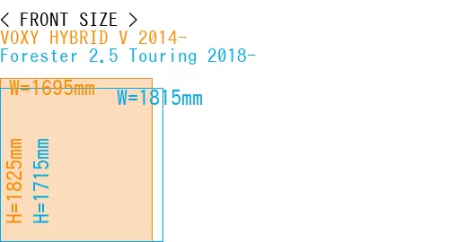 #VOXY HYBRID V 2014- + Forester 2.5 Touring 2018-